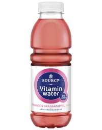 Water sourcy vitamin framboos/granaatap. fles 0.5l