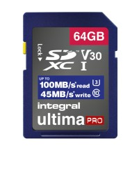 Geheugenkaart integral sdhc-xc 64gb