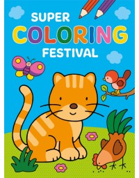 Kleurboek deltas super coloring festival