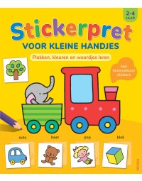 Stickerboek deltas stickerpret voor kleine handjes 2-4 jaar