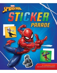 Kleur-en stickerboek deltas stickerparade marvel spider-man