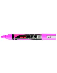 Krijtstift uni-ball chalk rond 1.8-2.5mm fluor roze
