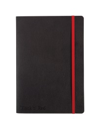 Notitieboek oxford black n' red a5 business journal 72vel lijn