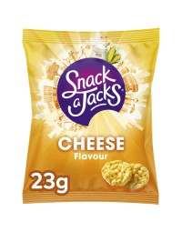 Mini rijstwafels snack-a-jacks cheese