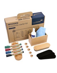 Whiteboard accessoire starter kit legamaster wooden