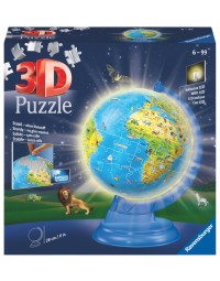3d puzzel ravensburger globe night edition xxl 54 stuks