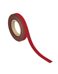 Magneetband maul beschrijf- wisbaar 10mx20mmx1mm rood