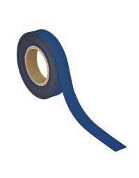 Magneetband maul beschrijf- wisbaar 10mx30mmx1mm blauw