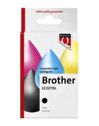 Inktcartridge quantore alternatief tbv brother lc227xl zwart