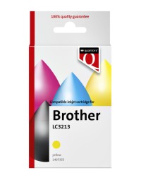 Inktcartridge quantore alternatief tbv brother lc3213 geel