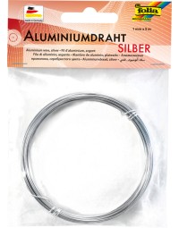 Aluminiumdraad folia 1mmx5m zilver