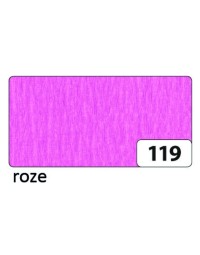Crêpepapier folia 250x50cm nr119 roze