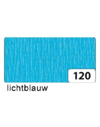Crêpepapier folia 250x50cm nr120 lichtblauw