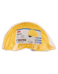 Veiligheidshelm 3m 53-62cm met pinverstelling geel