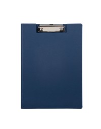 Klembordmap maulbalance a4 versterkt karton rug 8mm blauw