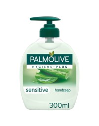 Handzeep palmolive plus sensitive met aloe milde verzorging 300ml
