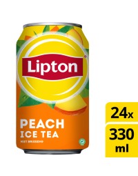 Frisdrank lipton ice tea peach blik 330ml