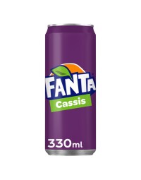 Frisdrank fanta cassis blik 330ml