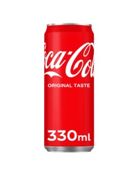 Frisdrank coca cola regular blik 330ml