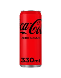 Frisdrank coca cola zero blik 330ml