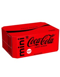 Frisdrank coca cola zero blik 150ml