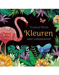 Kleurboek deltas tropical birds