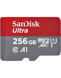 Geheugenkaart sandisk microsdxc ultra 256gb (150mb/s c10 - sda uhs-i)