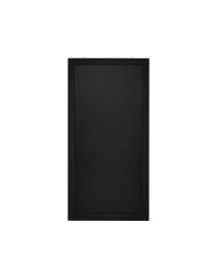 Krijtbord europel met lijst 50x100cm zwart