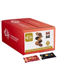 Koekjes elite special dutch chocolate stroopwafelmix 120 stuks