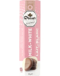 Chocolade droste pastilles melk wit 85gr
