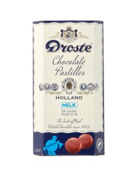 Chocolade droste duopack pastilles melk 170gr