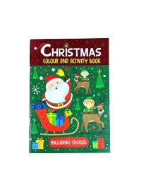 Kleur- en activiteitenboek a4 kerst