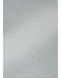 Fotokarton folia 2-zijdig 50x70cm 250gr parelmoer nr60 zilver