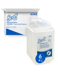 Handzeep scott control foam frequent gebruik 1 liter 6342
