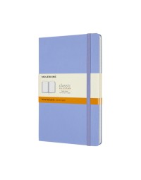 Notitieboek moleskine large 130x210mm lijn hard cover hydrangea blue