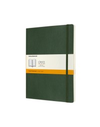 Notitieboek moleskine xl 190x250mm lijn soft cover myrtle green