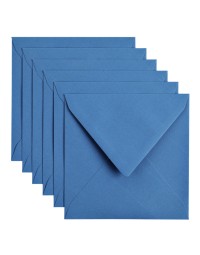 Envelop papicolor 140x140mm donkerblauw