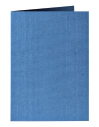 Correspondentiekaart papicolor dubbel 105x148mm donkerblauw pak à 6 stuks