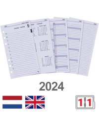 Agendavulling 2024 kalpa personal 1dag/1pagina