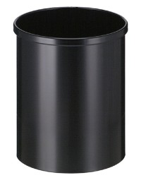 Papierbak vepabins rond Ø25.5cm 15 liter zwart