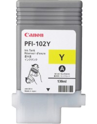 Inktcartridge canon pfi-102 geel