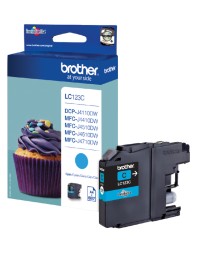 Inktcartridge brother lc-123c blauw