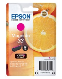 Inktcartridge epson 33 t3343 rood