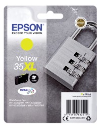Inktcartridge epson 35xl t3594 geel hc