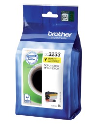 Inktcartridge brother lc-3233y geel
