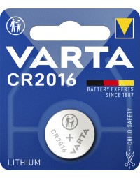 Batterij varta knoopcel cr2016 lithium blister à 1stuk