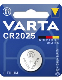 Batterij varta knoopcel cr2025 lithium blister à 1stuk