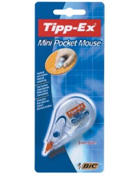 Correctieroller tipp-ex mini pocket mouse 5mmx6m blister à 1 stuk