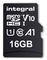 Geheugenkaart integral microsdhc v10 16gb