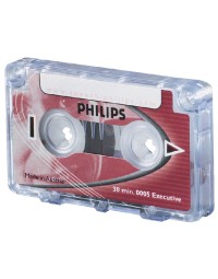 Cassette dicteer philips lfh 0005 2x15min met clip